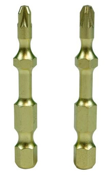 MAKITA KOŃCÓWKA SKRĘTNA PZ2 50MM IMPACT GOLD 2szt