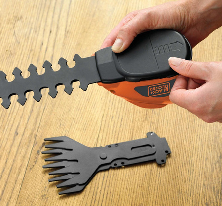 BLACK DECKER GSL700KIT AKUM NOŻYCE DO TRAWY ŻYWOPŁOTU + AKCESORIA