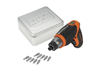 BLACK DECKER CS3653LCAT WKRĘTAK AKU 3,6V +10 x BITY