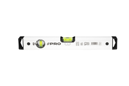 PRO 3-01-01-AB-Z03 ZESTAW POZIOMNIC PRO600 PLUS, BIAŁA, LIBELLA 2% 17,40,60,120CM
