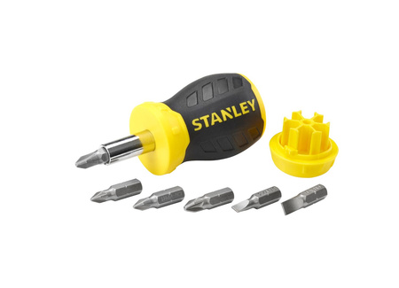STANLEY 0-66-357 WKRĘTAK Z WYMIENNYMI BITAMI MULTI-BIT 6BITÓW