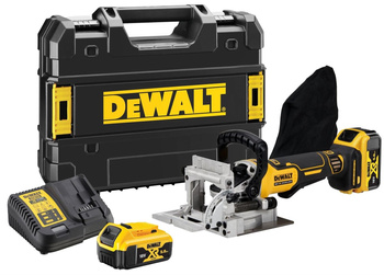 DeWALT DCW682P2 FREZARKA DO WPUSTÓW LAMELLO 2x5,0Ah