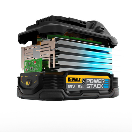 DeWALT DCBP518G AKUMULATOR 18V POWERSTACK 5,0Ah OLEJOODPORNA OBUDOWA