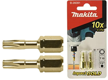 MAKITA BITY TORX T30 - 50mm IMPACT GOLD 2 SZT