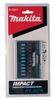 MAKITA E-12011 Zestaw bitów Udarowych Impact Black 10 szt. PH PZ TX Długie