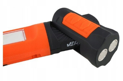 VERKE V87525 LAMPKA WARSZTATOWA COB LATARKA LED Li-lon