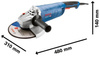 BOSCH GWS 2400J SZLIFIERKA 2400W 230mm WOLNY START