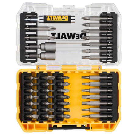 DEWALT DT70705 ZESTAW 40 SZT KOŃCÓWEK 1/4" SMALL TOUGH CASE+