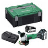 HIKOKI G18DSL2 WUZ SZLIFIERKA KĄTOWA AKUMULATOROWA 18V 125 MM + 2 AKU 5,0AH + HITSYSTEM