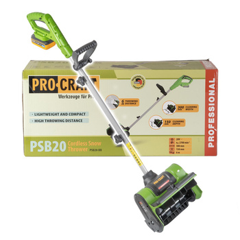 PROCRAFT PSB20BB AKUMULATOROWA ODŚNIEŻARKA 20V • 300 MM • WYRZUT DO 6 M