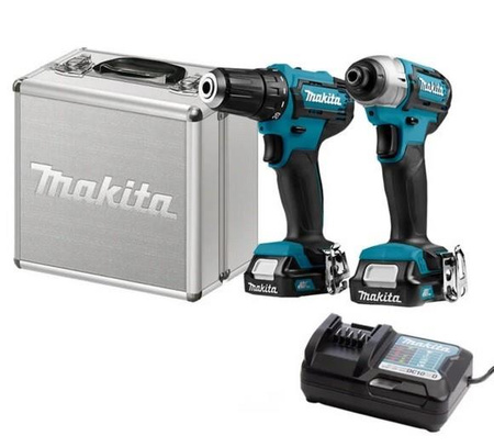 MAKITA ZESTAW WKRĘTARKA + ZAKRĘTARKA + POLERKA 12V