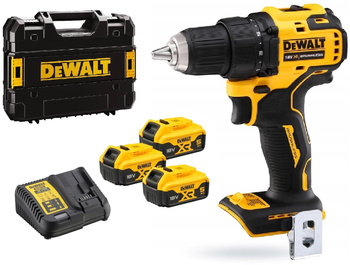 DeWALT DCD708P3T WIERTARKO-WKRĘTARKA 18V 65Nm + 3x5,0Ah