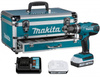 MAKITA HP457DWEX4 WKRĘTARKA 18V + 2x1,5Ah + OSPRZĘT