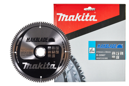 MAKITA B-32867 TARCZA TNĄCA MAKBLADE 216x30MM 100Z
