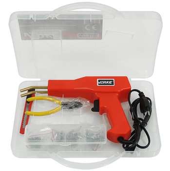 VERKE V08159 ZGRZEWARKA SPAWARKA ZSZYWARKA DO PLASTIKU TWORZYWA ZSZYWACZ ZESTAW + 200szt