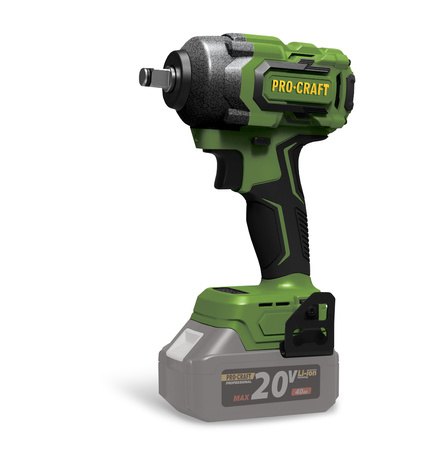 PROCRAFT PWA18 KLUCZ UDAROWY AKUMULATOROWY 1/2" 550Nm BODY KARTON