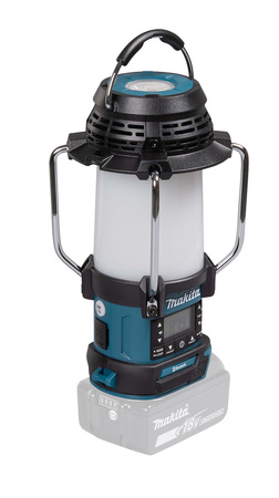 MAKITA DMR057 RADIO FM/BT Z LAMPA I LATARKĄ 18V