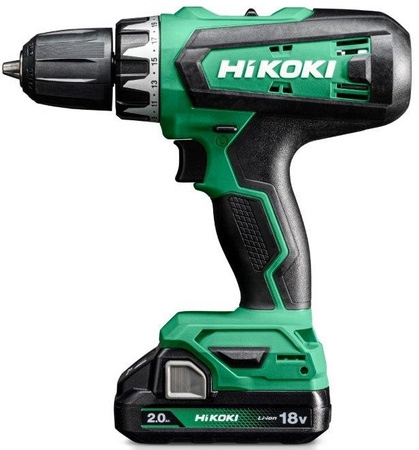 HiKOKI DS18DF WIERTARKO-WKRĘTARKA 18V 53Nm 2x2,0Ah