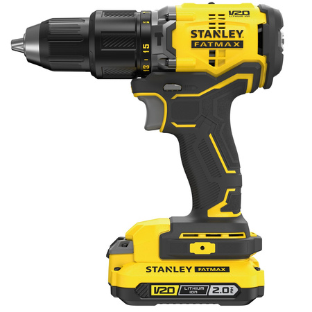 STANLEY FATMAX SFMCK216MDS WIERTARKO-WKRĘTARKA SFMCD715 + MŁOTOWIERTARKA SFMCH900 + 2AH 4AH + ŁADOWARKA V20