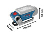 BOSCH GLI 12V-330 Lampa Akumulatorowa LED 330 lm