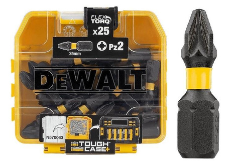 DeWalt Zestaw bitów udarowych PZ2 IMPACT 25 szt