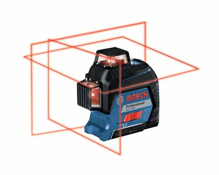 BOSCH GLL 3-80 LASER LINIOWY 3 x 360° + WALIZKA