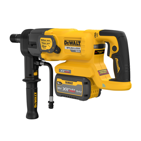 DEWALT DCD150X2 WIERTNICA DIAMENTOWA FLEXVOLT 54V BL 162MM WALIZKA 2x 9,0Ah