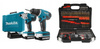 MAKITA DK1497 Zestaw Wkrętarka+Zakrętarka + 246pc