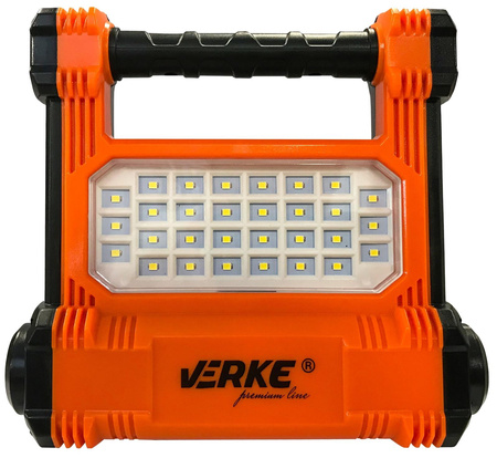 VERKE 2x LAMPA HALOGEN BUDOWLANY 30 LED 230V + STATYW