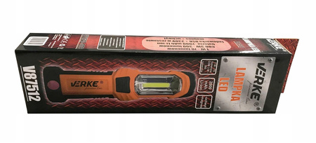 VERKE LATARKA WARSZTATOWA LAMPKA USB LED COB 87512