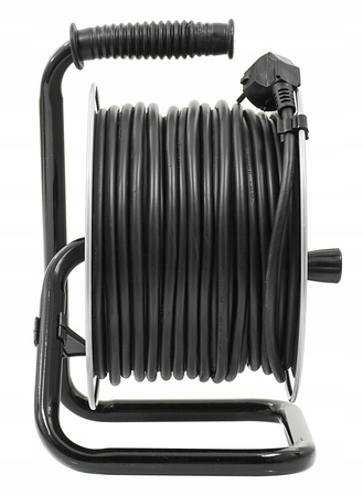 VERKE V70016 PRZEDŁUŻACZ ZWIJANY 3x1,5mm 40m 4 GNIAZDA