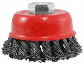 VERKE V05251 SZCZOTKA CZOŁOWA PLECIONA 3” 78MM M14