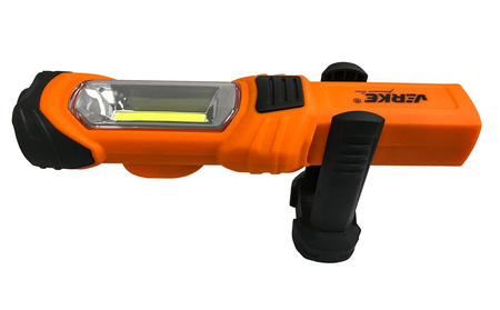 VERKE LATARKA WARSZTATOWA LAMPKA USB LED COB 87512