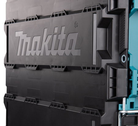 MAKITA MAKTRAK L P-91017 ORGANIZER PŁASKI MAX. 45 KG • 63,16 L • 4 POJEMNIKI • KOPOLIMER • DROBNE ELEMENTY