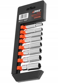 VERKE V39098 ZESTAW NASADEK 1/4'' 6-13mm - 8 szt.