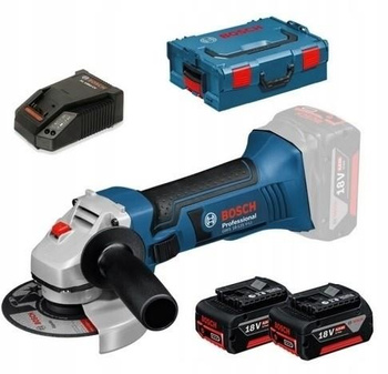 BOSCH GWS 18-125V-LI SZLIFIERKA KĄTOWA 18V 2 aku 4,0Ah