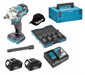 MAKITA DTW285RFJX Klucz udarowy 1/2 280Nm + 9 NASADEK
