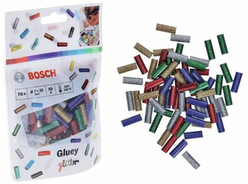 BOSCH KLEJ DO PISTOLETU 7x20 BROKATOWE 70 SZT