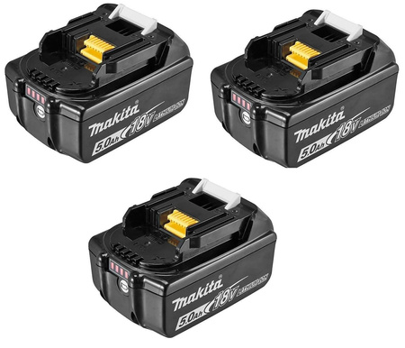 MAKITA DGA513RT3J SZLIFIERKA AKU 125mm 18V 3x5,0Ah