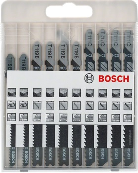 BOSCH ZESTAW BRZESZCZOTÓW DO WYRZYNAREK 10 SZT.