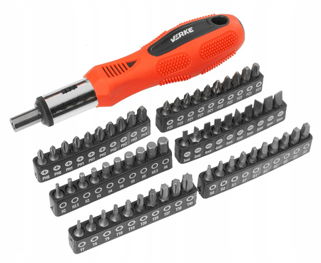 VERKE V86439 ZESTAW WKRĘTAKÓW ŚRUBOKRĘTÓW 100 el.