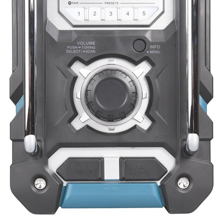 MAKITA DMR108N RADIO BUDOWLANE FM/AM/AUX/BLUETOOTH