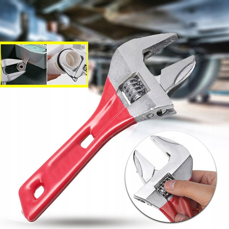 VERKE V86508 KLUCZ NASTAWNY KRÓTKI 160 MM 0-35 mm