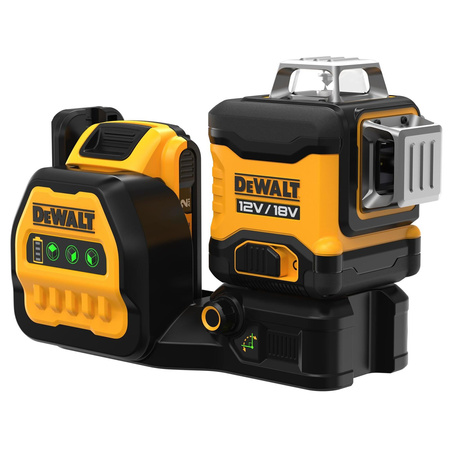 DeWALT DCE089D1G18 LASER KRZYŻOWY 360° ZIELONY 2Ah + DE0892G DETEKTOR