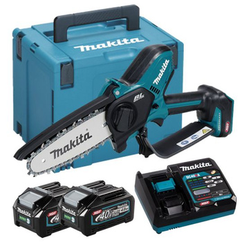 MAKITA UC029GM202 AKUMULATOROWA pilarka do gałęzi 40V XGT + 2 aku 4Ah + ładowarka + walizka systemowa