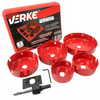 VERKE V05502 ZESTAW OTWORNIC WIDIOWYCH DO DREWNA 64-127 mm