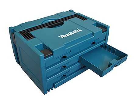 MAKITA P-84333 SKRZYNKA WALIZKA MAKPAC ORGANIZER Z SZUFLADAMI 3x2