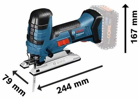 BOSCH ZESTAW 18V GSR GWS GSA GKS GST - 5 SZT + 3x4,0Ah