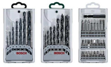 BOSCH GSR 12V-30 Wkrętarka 2x2Ah + osprzęt 37 szt