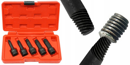 VERKE V86483 WYKRĘTAKI DO ZERWANYCH SZPILEK 3/8''